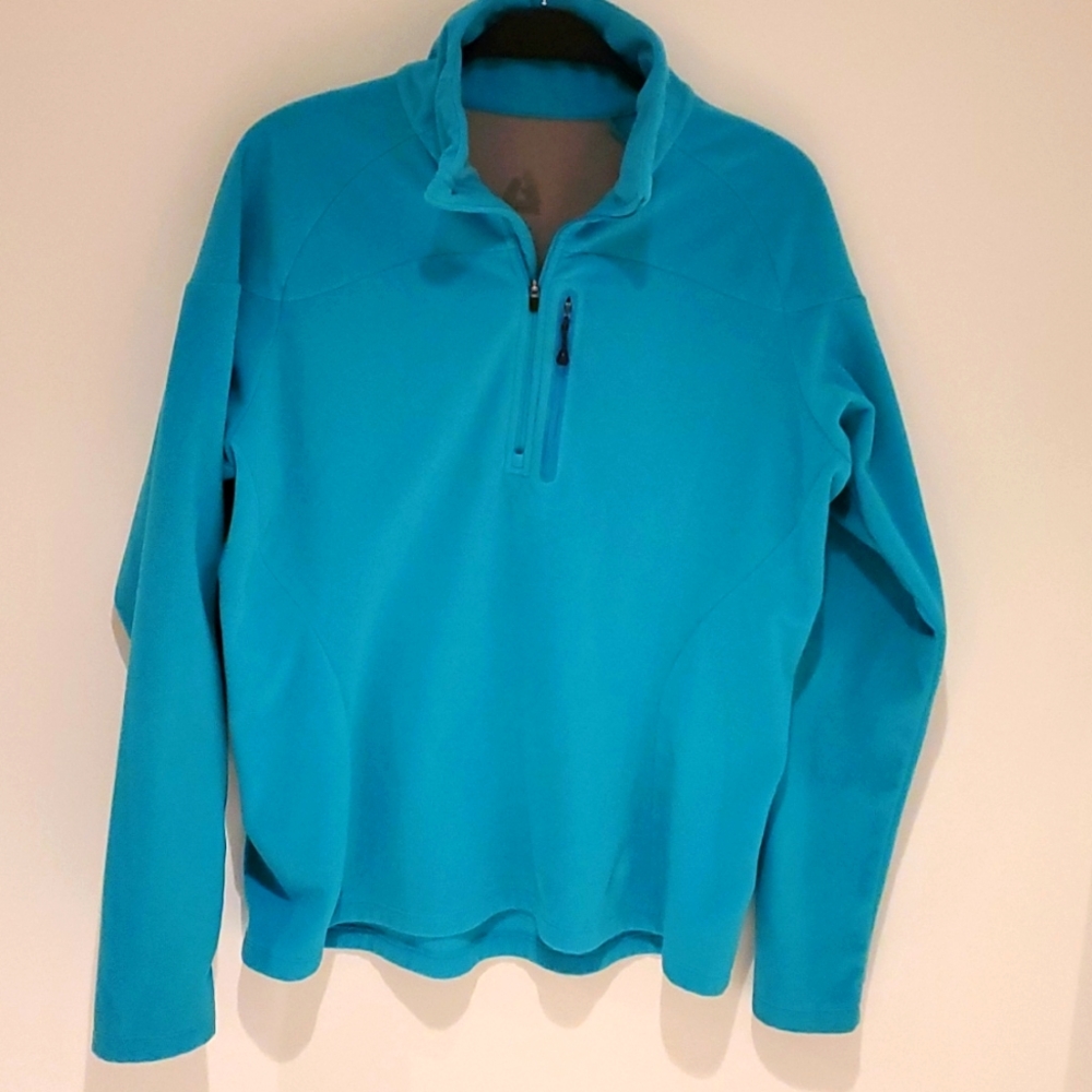 Turquoise First Ascent 1/4 Zip Fleece